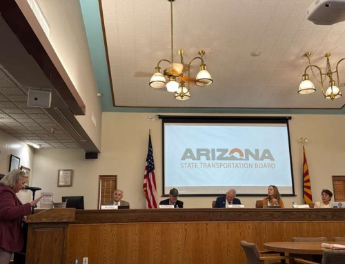 FPAA Meets with Arizona Transportation Board, Testifies on Ruby Road/Rio Rico Drive Improvements